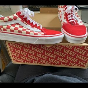 Checkered Vans